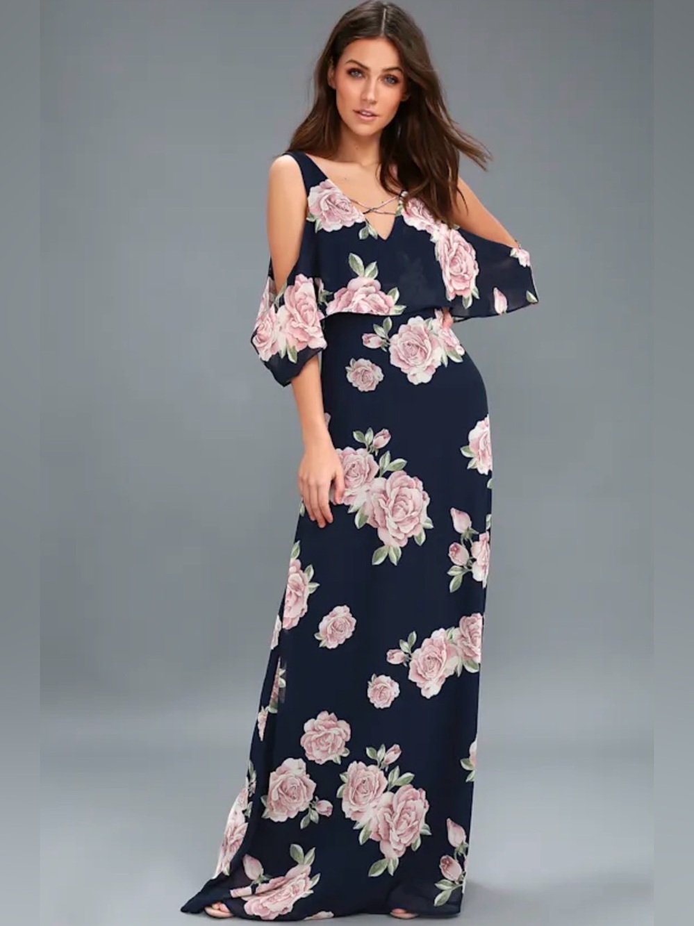 Lulu's The Very Thought of You Maxi Dress